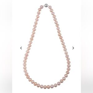 DHP (Dog House Pearls) Pink Freshwater Pearl Necklace 16” NWT